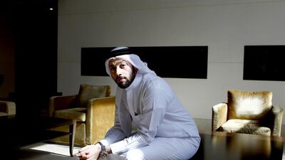 The Emirati director Mustafa Abbas has had two of his films screened at the Cannes International FIlm Festival. Jeffrey E Biteng / The National