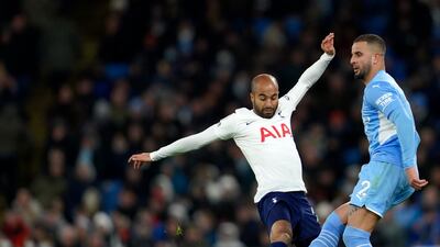 Kyle Walker 6 - The England international used his pace to help deal with the threat of Son and that was crucial in breaking up dangerous situations in the first half. AP Photo