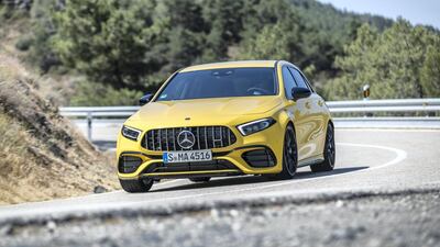 Mountain roads provide a spectacular backdrop.