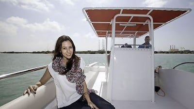 Nour Al Sayyed is head of design and production at Al Marakeb, which goes back to her friend Basel Shuhaiber's university days. Jaime Puebla / The National