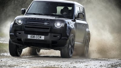The new Land Rover Defender V8. All photographs Nick Dimbleby