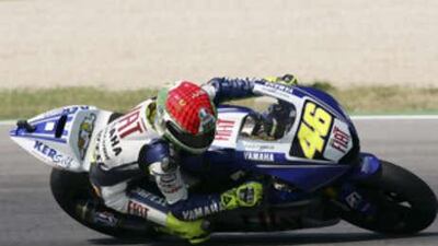 Valentino Rossi took his sixth win of the season as he won the San Marino Grand Prix in Misano.