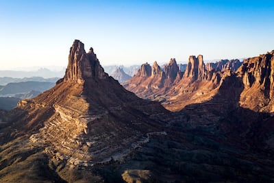 The reserve’s diverse landscape comprises of 15 distinct ecosystems. Photo: Prince Mohammed bin Salman Royal Reserve
