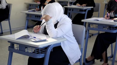 A recent global survey found 39 per cent of students reported having cheated in an exam. Randi Sokoloff / The National