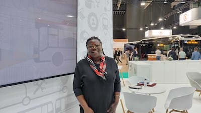 Renee Amilcar, president of the International Association of Public Transport. The National