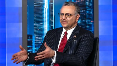 Massad Fares Boulos, US Senior Adviser for Arab and African Affairs. Victor Besa / The National