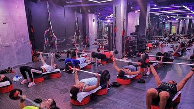 People who exercise regularly are less likely to suffer with mental health problems, according to the experts. NRG Fitness