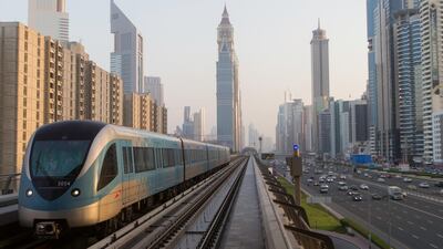 Dubai's metro launches new fare gates and ticket machines. Christopher Pike / The National