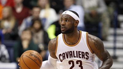 LeBron James has played 842 regular season games in his 11-year NBA career. Frank Victores / USA Today Sports
