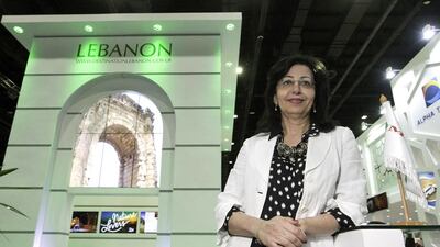 Nada Sardouk, the director general at Lebanon’s tourism ministry, said that there has been a 36 per cent reduction of tourists since 2009. Jaime Puebla / The National