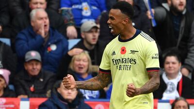 Gabriel - 9, Scored with a brilliant header and then refocused to put in an impressive defensive display. There were some great defensive headers and interventions made, especially when Leicester had their period on top. AFP