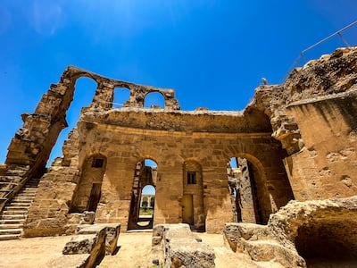 El Jem Roman Colosseum in Tunisia. Photo: Ghaya Ben Mbarek / The National