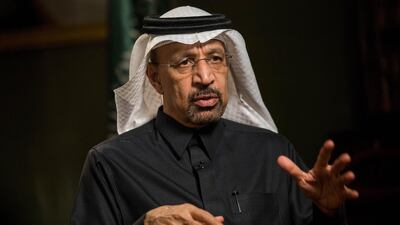 Khalid Al Falih, Saudi Arabia's energy minister and chairman of Saudi Aramco. Simon Dawson / Bloomberg