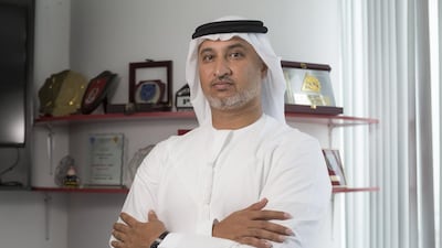 Former firefighter Mohammed Hassan Al Ahmedi heads 911 Challenge. Antonie Robertson / The National