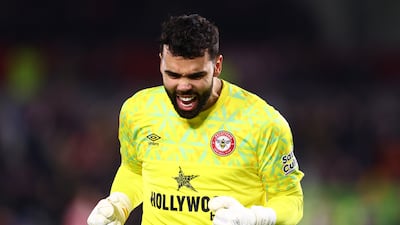 BRENTFORD RATINGS: David Raya 8: Rounded by Nunez in opening 10 minutes but rescued by Mee’s goal-line clearance. Excellent stop down at his near-post to keep out Tsimikas’ low strike. Commanding show from Spaniard. Getty