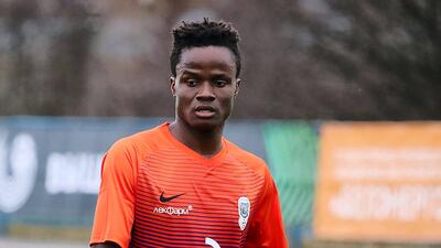 David Tweh is a Liberian professional footballer. who plays his club football in Belarus with Energetik-BGU Minsk. Courtesy Energetik