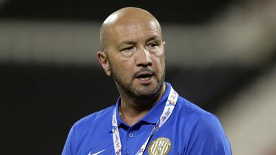 Al Jazira coach Walter Zenga hopes his team's Asian Champions League defeat of Al Rayyan in Doha on April 16, 2014, spurs them to victory in Saturday's Arabian Gulf Cup final against Al Ahli. Fadi Al Assaad / Reuters