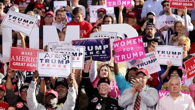 Supporters of all races and ages cheered for and eventually voted for Republic president elect Donald Trump. Chip Somodevilla / Getty Images