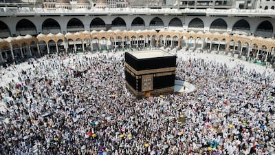 This year's Hajj will take place in the first week of September. Ahmad Gharbali / AFP