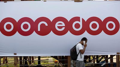 Qatar-based Ooredoo operates in a dozen countries. Lynn bo Bo / EPA