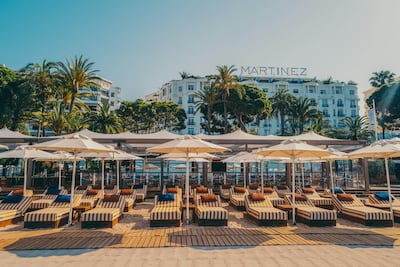 La Plage, the Hotel Martinez beach club, would be a natural location. Photo: Hotel Martinez