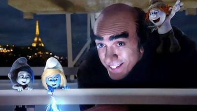 Hank Azaria as Gargamel in The Smurfs 2. Sony Pictures / AP