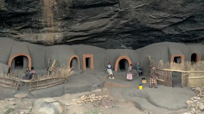 The caves were also used as a hideout by the tribes fleeing from attacks by cannibals.