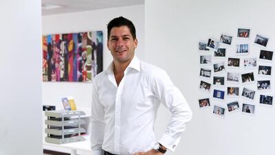 Ryan Glenn’s career started in music promoting before he moved into advertising. Pawan Singh / The National