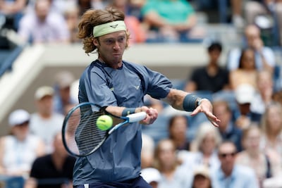 Russian tennis players like Andrey Rublev are banned from competing under their national flag from international tennis tournaments. EPA