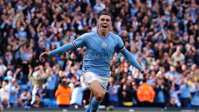 =14) Phil Foden (Manchester City) 11 goals in 32 matches; five assists; minutes per goal 168. PA