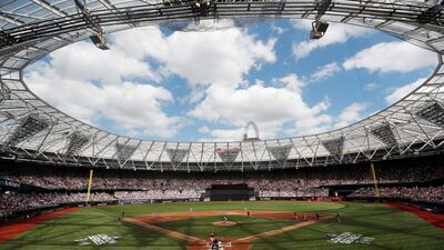 General view of the London Stadium during Game 2 between New York Yankees and Boston Red Sox. Reuters