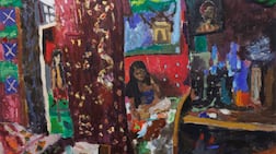 Hisham Sharif's A Place Called Home, 2025. Photo: Hisham Sharif and Ayyam Gallery