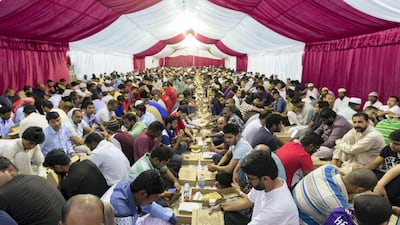The Khalifa bin Zayed Al Nahyan Foundation will distribute more than 950,000 meals during Ramadan. Chris Whiteoak / The National