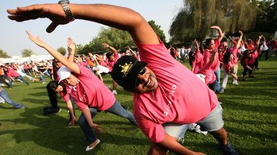 A reader calls for more community parks and playgrounds that will help people to stay fit. Paulo Vecina / The National