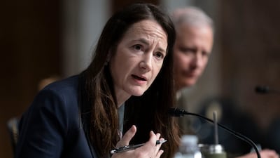 US Director of National Intelligence Avril Haines, at a Senate Armed Services hearing. AP Photo