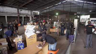 Started with just a staff of three, online retailer Jumia now has 1,500 workers and 150 delivery vehicles nationwide. Joe Penney / Reuters