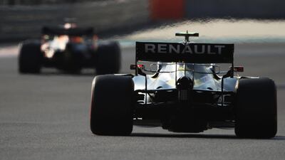 Esteban Ocon of France driving the (31) Renault Sport Formula One Team RS20 on track during final practice ahead of the F1 Grand Prix of Abu Dhabi at Yas Marina Circuit in Abu Dhabi. Getty Images