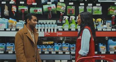 Ansari with Keke Palmer in Good Fortune. He has already written two follow-ups to the film. Photo: Lionsgate