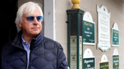 Trainer Bob Baffert knows what it takes to succeed at the Dubai World Cup. Jamie Squire / Getty Images