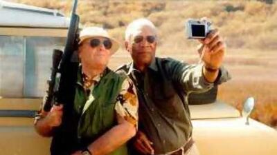 The acting skills of its Oscar-winning co-stars are not tested in Hollywood's latest morality tale The Bucket List .