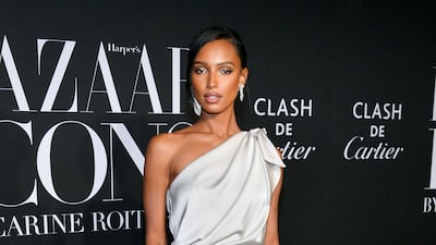 Jasmine Tookes attends the 'Harper's Bazaar' celebration of 'Icons By Carine Roitfeld' during New York Fashion Week on September 6, 2019. AFP