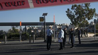 There were two explosions at bus stops in Jerusalem on November 23, killing one person and injuring several people. AP