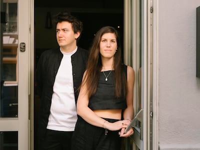 Jonathan Wittenbrink, left, and Larissa Andres want to change the face of vegan haute dining. Photo: Mafalda Rakos / Jola