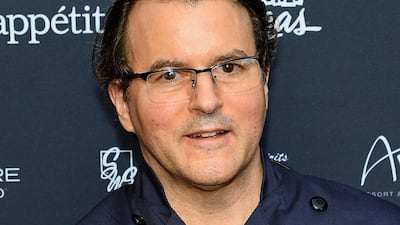 Chef Kerry Simon, known as the rock 'n' roll chef, has passed away. Ethan Miller/Getty Images for Vegas Uncork'd by Bon Appetit/AFP