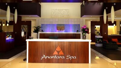 The Anantara Spa on the Palm Jumeirah in Dubai. Pawan Singh / The National