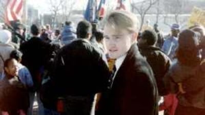 Shahid King Bolsen, above, packed Martin Steiner's body in a suitcase and left it by the road.