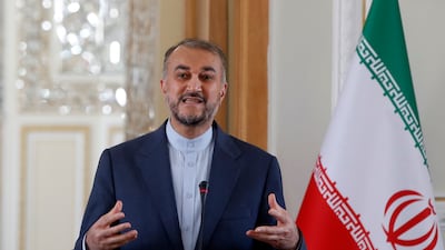 Iranian Foreign Minister Hossein Amirabdollahian in Tehran in February. EPA