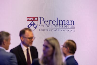 American University of Dubai and University of Pennsylvania teamed up to launch the project. Antonie Robertson / The National