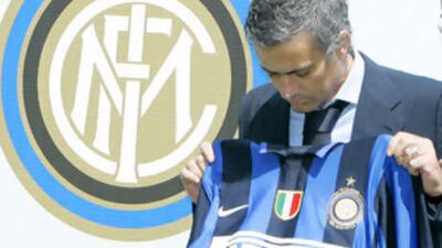 Jose Mourinho is keeping his feet firmly on the ground at Inter.