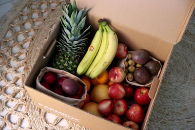 Farmbox delivers local fresh produce and deals almost exclusively with farms and farmers, cutting out middlemen. Chris Whiteoak / The National